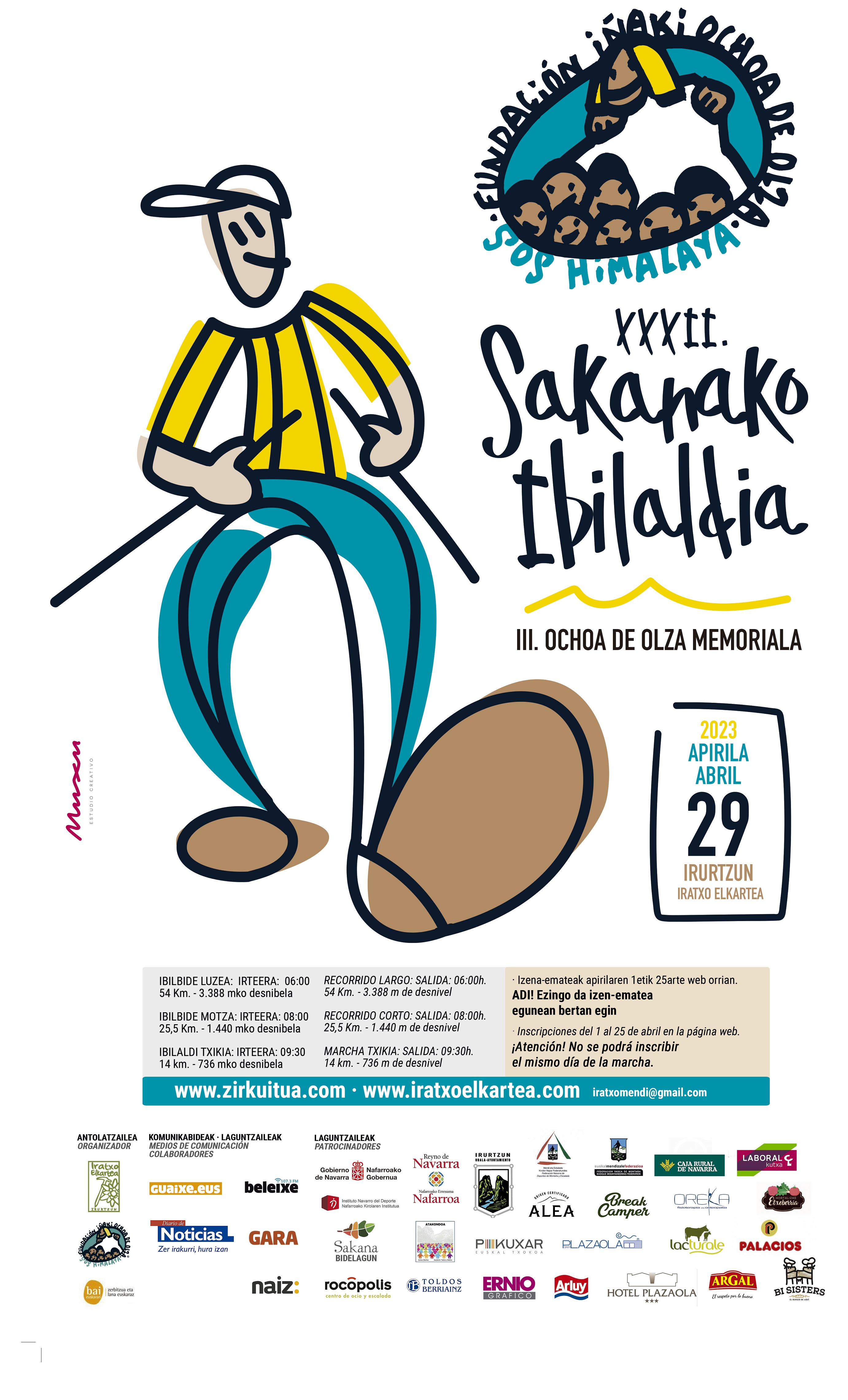 &iexcl;&Uacute;LTIMOS D&Iacute;AS PARA APUNTARSE! SAKANAKO IBILALDI HANDIA 2023